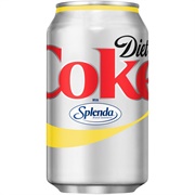 Diet Coke Sweetened With Splenda