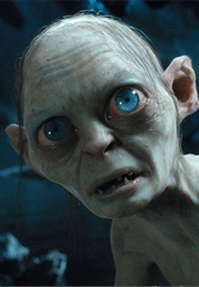 Andy Serkis as Gollum (Lord of the Rings Trilogy) (2001)