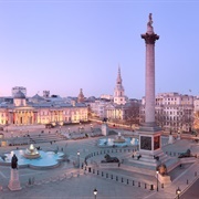Trafalgar Square Including Nelson&#39;s Column