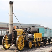 First Steam Locomotive Begins Operation 1804