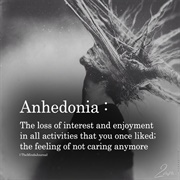 Anhedonia