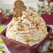 Caramel Gingerbread Cheesecake Dip