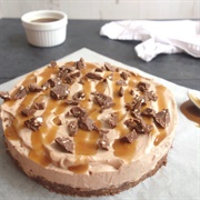 Toblerone Salted Caramel Cheesecake