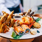 Try Brazilian-Japanese Food in Sao Paulo, Brazil