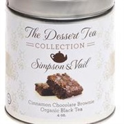 Simpson &amp; Vail Cinnamon Chocolate Brownie Organic Black Tea