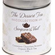 Simpson & Vail Cinnamon Chocolate Brownie Organic Black Tea