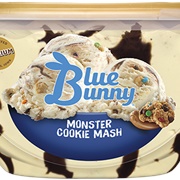 Blue Bunny Monster Cookie Mash
