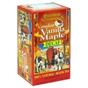 Celestial Seasonings Decaf Canadian Vanilla Maple  Tea