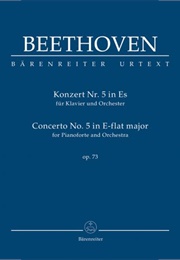 Piano Concerto No 5 in E Flat Major (Beethoven)