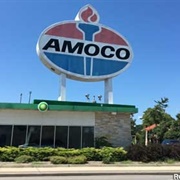 World's Largest Amoco Sign