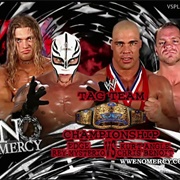2002: Kurt Angle & Chris Benoit vs. Rey Mysterio & Edge - No Mercy