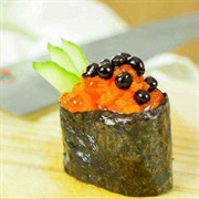 Crab Roe Warship Sushi