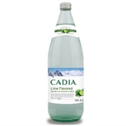 CADIA Lime Flavored Sparkling Italian Mineral Water