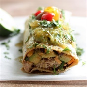 Avocado Blueberry Burrito