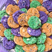 Halloween Funfetti Cookies