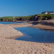 Thurlestone Beach, Devon, England