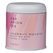 Par Avion Tea Raspberry Macaron