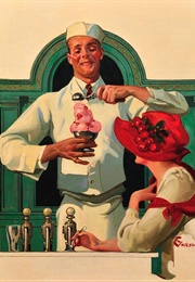 A Dish of Ice Cream Sundae (Anonymous)