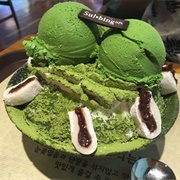 Matcha Bingsu 녹차빙수