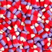 Raspberry Candy Corn