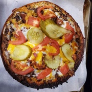 Barbecue Burger Pizza