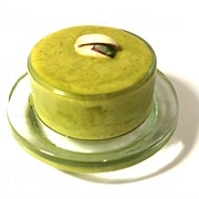 Pistachio Paste With a Vanilla Essence Glaze