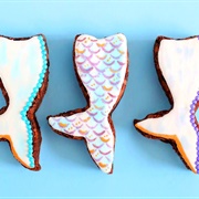 Mermaid Tail Brownies