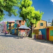Caminito Colourful Houses, La Boca, Buenos Aires