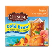 Celestial Seasonings Peach Cold Brew Iced Black Tea