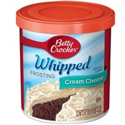 Betty Crocker Whipped Cream Cheese Frosting