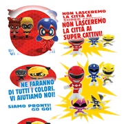 Miraculous Ladybug & Power Rangers (2018)