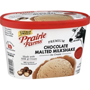 Prairie Farms Chocolate Malted Milkshake Ice Cream