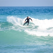 Surfing in Newquay