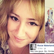 Rosie Waterland (Bisexual, She/Her)
