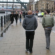 You Say Bye and You Both Walk to the Same Direction Together