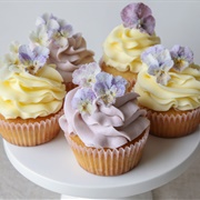 Violet Cupcakes