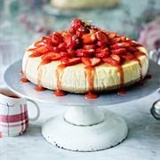 Strawberry Lemonade Cheesecake