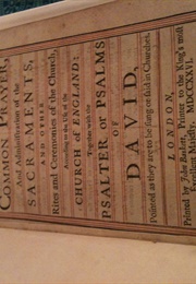The Book of Common Prayer (1662) (The Cofe (1726 Printing: John Baskett))