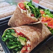 Avocado Tomato Wrap