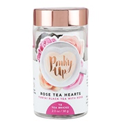 Pinky Up Rose Tea Hearts