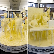 Butter Sculpture