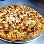 Chicken Bacon Ranch Pizza
