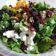 Green Salad, With Shredded Cheese, Dried Berries and Nuts