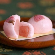 Cherry Blossom Steamed Bun