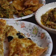 Aloo Mutter Pizza