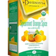 Davidson's Organics Spearmint Orange Spice Tea