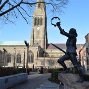 Statue of King Richard III, Leicester, UK