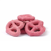 Raspberry Yogurt Pretzel Snacks