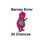 Barney Error