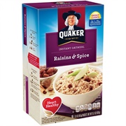 Quaker Raisin & Spice Oatmeal